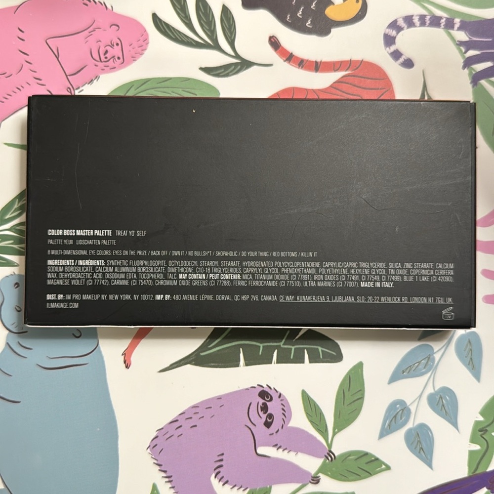 NWT IL MAKIAGE COLOR BOSS MASTER EYESHADOW MULTI-DIMENSIONAL 8-PAN EYE PALETTE - Picture 4 of 5